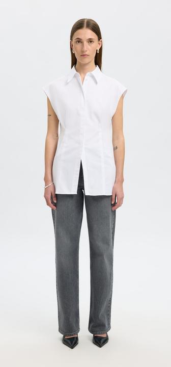 Produktbild Selected Femme Slim Fit Kurzarmhemd (40)