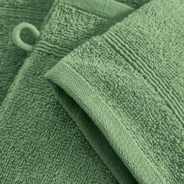 Produktbild La Redoute Interieurs Pack Waschlappen Zavara (15 x 21 cm)
