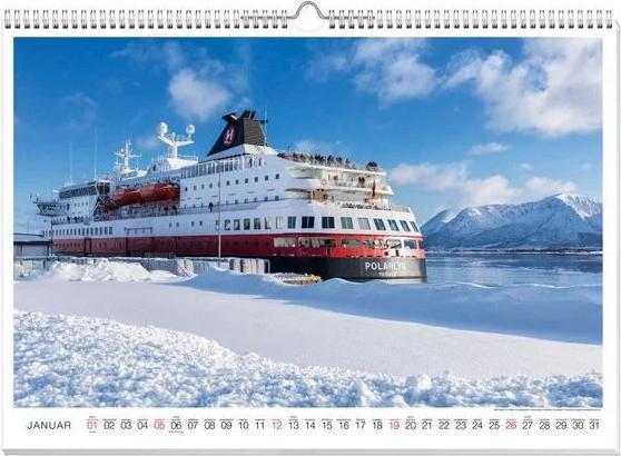 Image du produit Calendrier Hurtigruten Premium 2025 (60 x 42 cm)