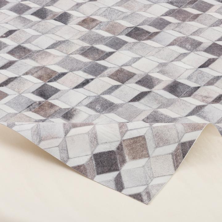 Produktbild Pergamon Kunstfaser Patchwork Tierfell 3D Optik (200 x 290 cm)