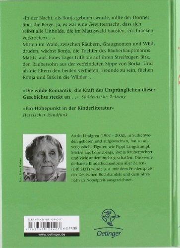 Actual product image Ronja, Räubertochter (German, Astrid Lindgren, 1982)