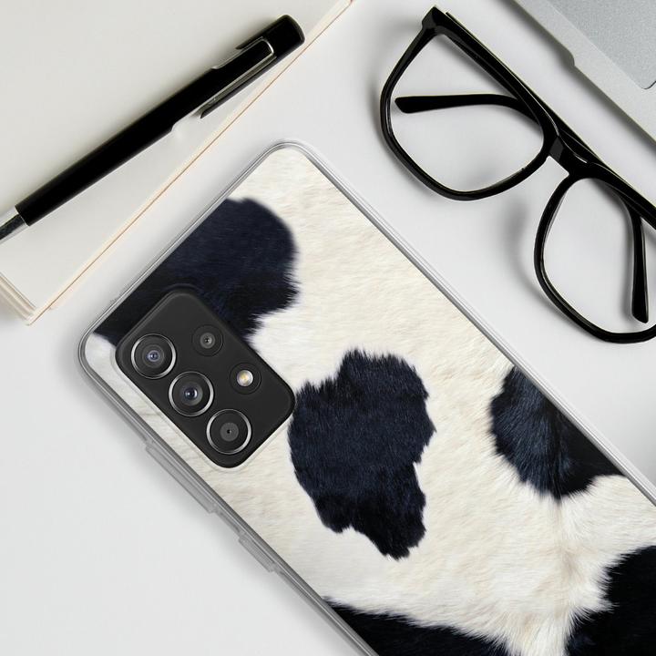 Produktbild DeinDesign Silikon Hülle für Samsung Galaxy A52 5G Handyhülle Case Smartphone Schutzhülle Animal-Look (Samsung Galaxy A52 5G)