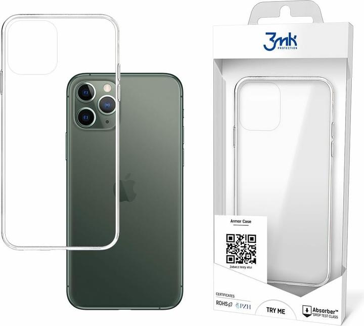 Produktbild 3MK Armor Case Back protection, Apple, iPhone XI Pro, TPU, Transparent (Apple iPhone 11 Pro)