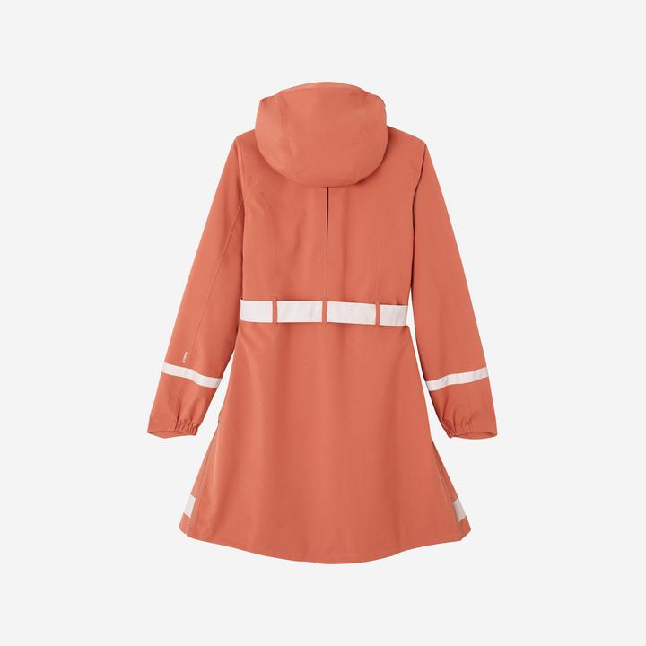 Produktbild Btwin Regentrenchcoat City 940 wasserdicht Damen terracotta (L)