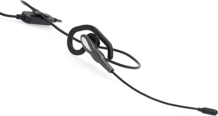 Actual product image Nedis PC Headset - In Ear - Mono - USB Type-A/USB Type-C - Foldable Microphone - Black (Cable, USB-A)