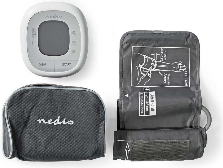 Image du produit Nedis Tensiomètre à bras blanc
