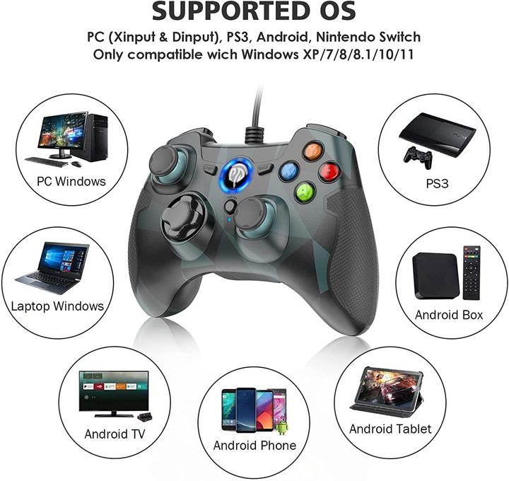 Actual product image EasySMX Esm-9100-cam (Android, PS3, Switch, Steam Machine, PC)