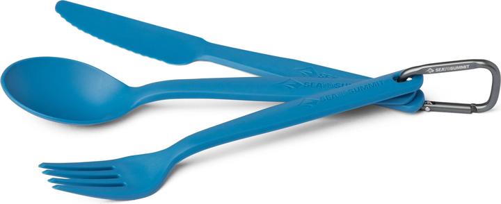 Actual product image Sea To Summit Camp Cutlery Set Cendre Blue