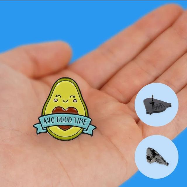 Legami Pin aus emailliertem Metall - Avocado