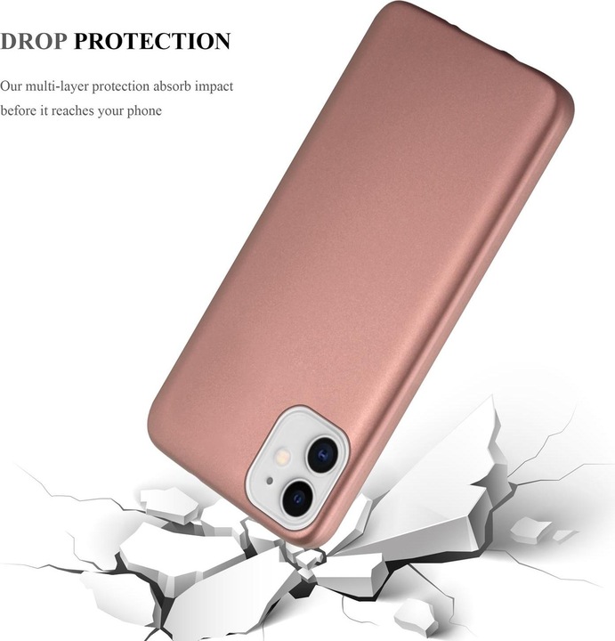 Produktbild Cadorabo TPU Matt Metallic Cover (Apple iPhone 11)