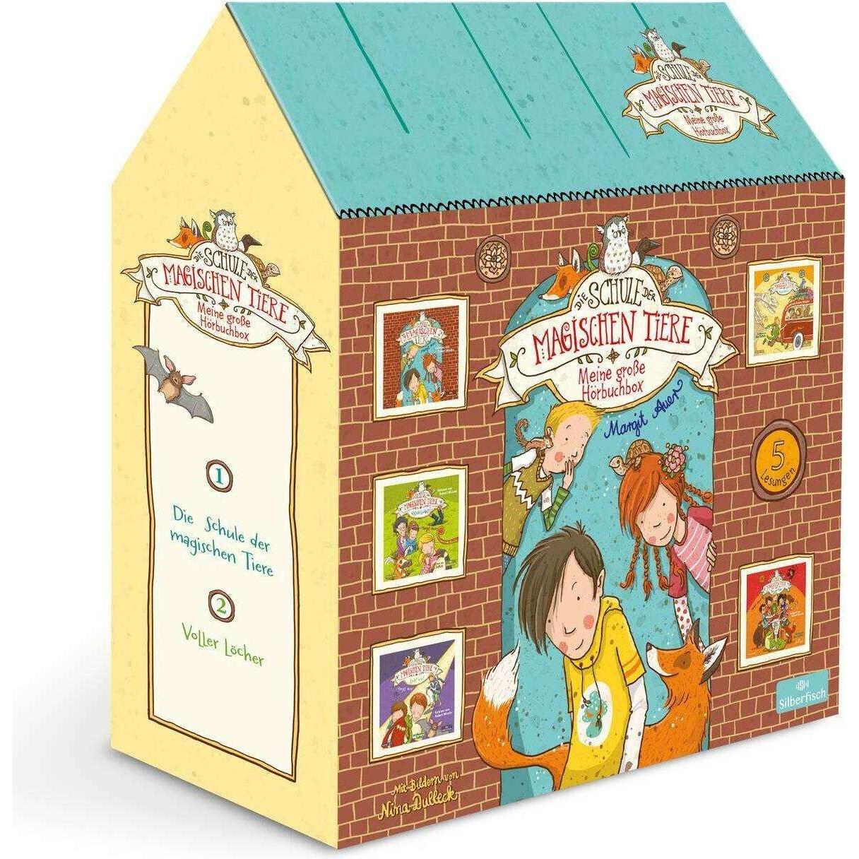 Die Schule der magischen Tiere - Meine grosse Hörbuchbox, Hörbücher von Margit Auer, Robert Missler