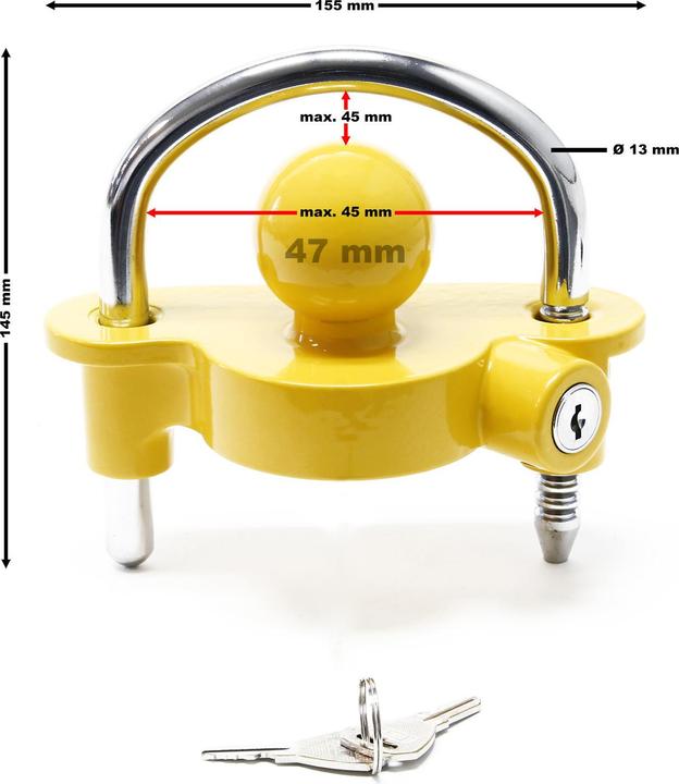 Image du produit Wiltec Verrouillage de la remorque