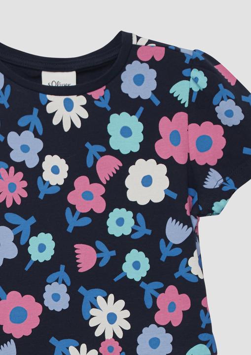 Immagine prodotto S.Oliver Kleid Ausgestelltes Stufenkleid mit Puffärmeln (92)