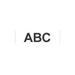 Thumbnail - Brother, Beschriftungsband, TZ-N221 DirectLabel schwarz auf weiss 9mm x 8m Schwarz Weiss (0.90 cm, Schwarz)