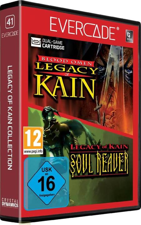 Actual product image Blaze Evercade Legacy of Kain Collection Cartridge (Evercade)