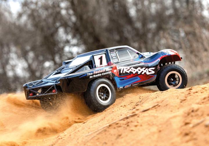 Produktbild Traxxas Slash 4x4 rot RTR mit Akku LED-Licht (RTR Ready-to-Run)