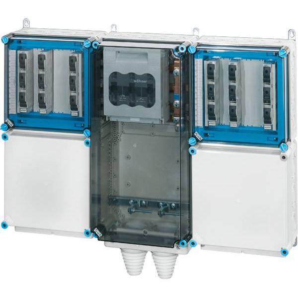 Hensel HEN Mi PV 5323 Collettore di inverter 140kW trifase (Case), Accessori di elettronica + Alloggiamento, Nero