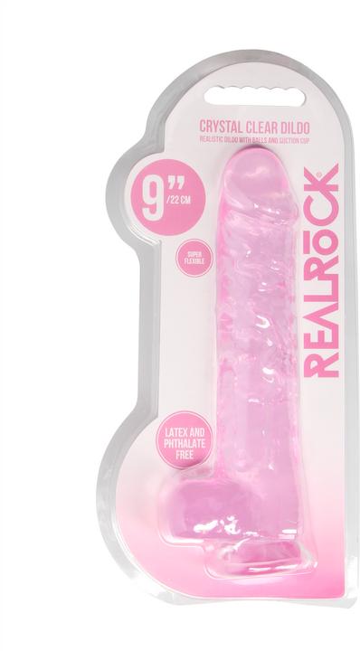 Productafbeelding RealRock 9" / 23 cm Realistische Dildo Met Ballen