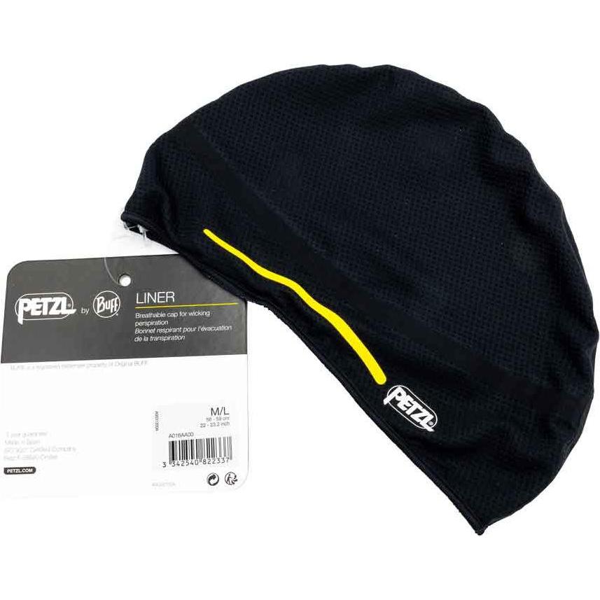 Thumbnail - Petzl, Herren, Sturmhaube + Halsschlauch, A016AA00 Hat Liner 1, Schwarz, M, L