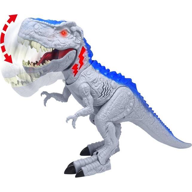 Thumbnail - Adventure Force Mighty Megasaur 30 cm Mega Hunter T-Rex. Grey