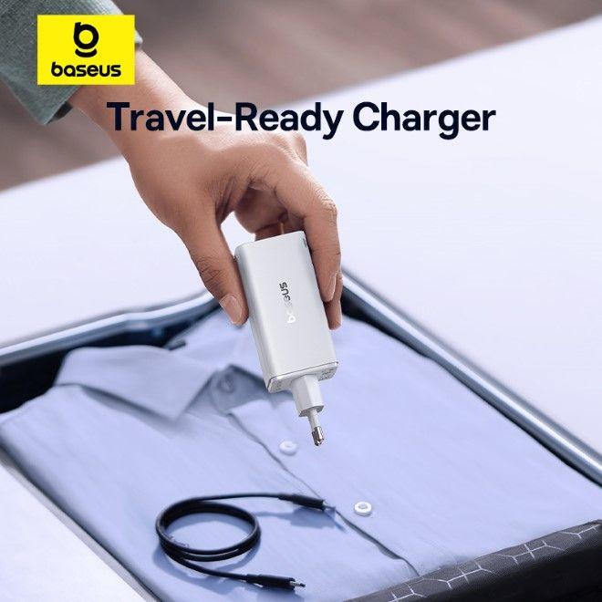 Image du produit Baseus GaN6 Pro Fast Wall Charger (100 W)