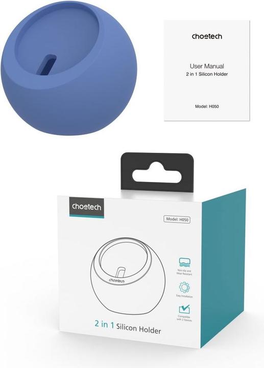 Produktbild Choetech MagSafe Inductive Charger Holder for iPhone and Apple Watch Charger Stand Holder Phone Stand Choetec