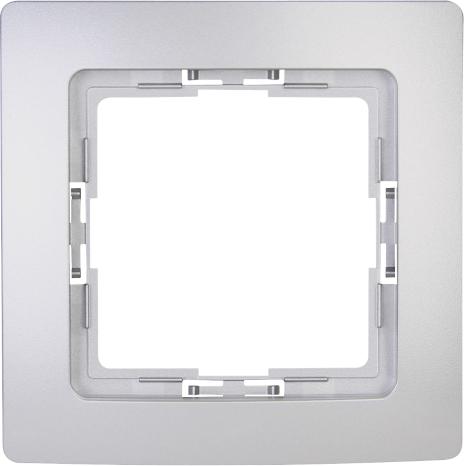 Produktbild Kopp Abdeckrahmen 1-fach Paris silber
