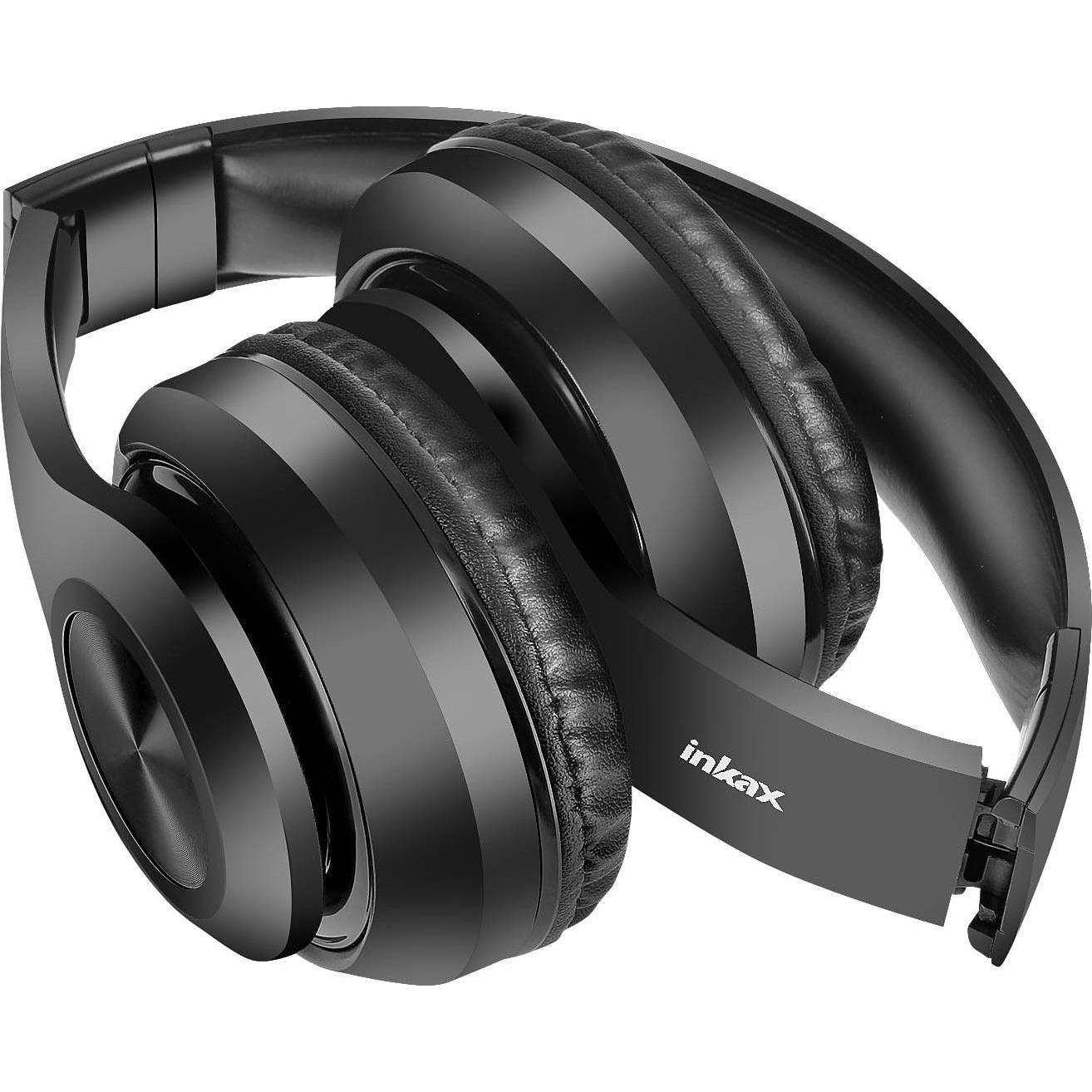 Thumbnail - Inkax HP55 Bluetooth Headset (6 h, Kabellos), Kopfhörer, Schwarz