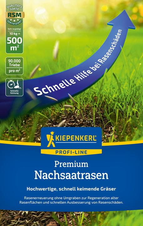 Kiepenkerl Profi-Line Premium Nachsaatrasen, 10 kg (Lawn reseed)