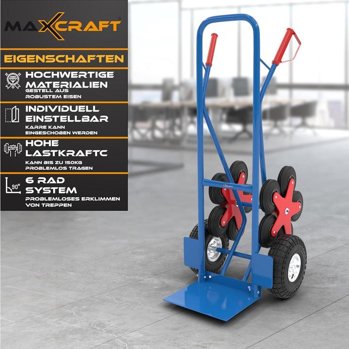 Image du produit Maxcraft Treppensackkarre (200 kg)