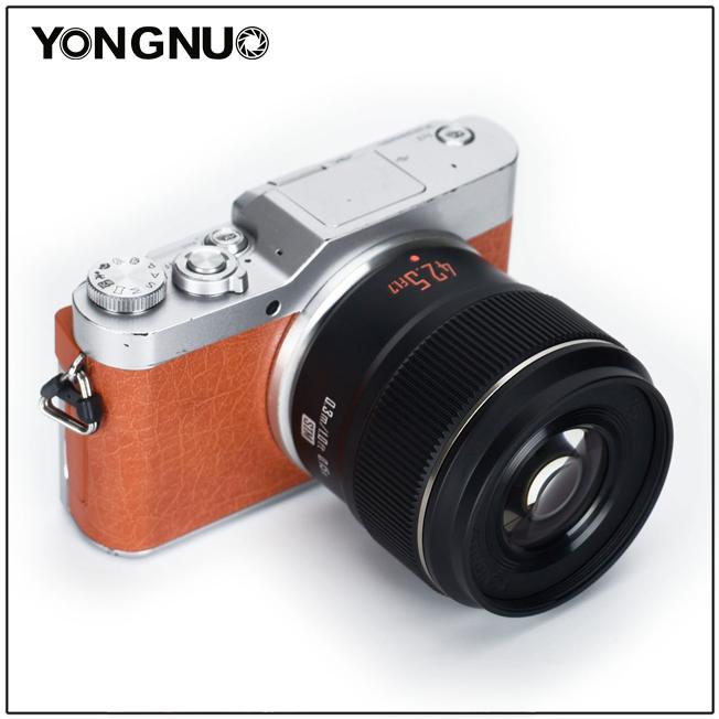 Productafbeelding Yongnuo YN 42.5mm f/1.7M II Prime Lens Micro Four Thirds (Four Thirds, Micro Vier Derde)
