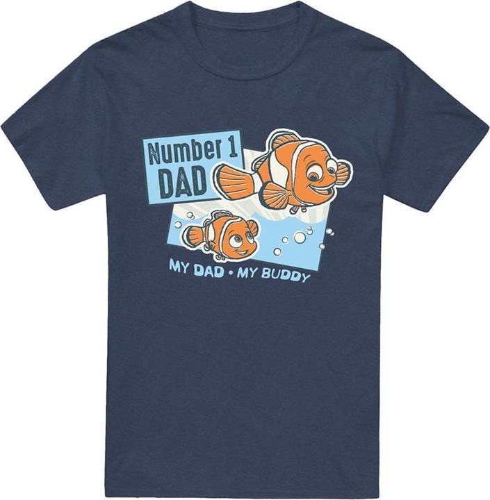 Produktbild Finding Nemo Number 1 Dad TShirt meliert (S)