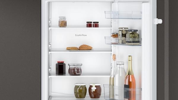Actual product image Neff N 30, built-in fridge-freezer with bottom freezer compartment, 177.2 x 54.1 cm, drag hinge, KI786 (260 l)