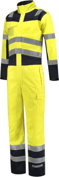 Tricorp 753002FluoryellowInk44 Overall Multinorm Bicolor