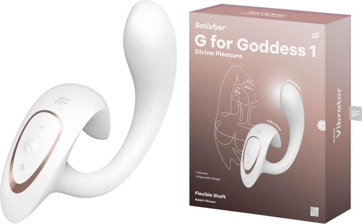 Produktbild Satisfyer G Für Göttin 1 Rabbit Vibrator Weiss