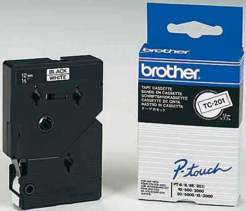 Actual product image Brother P-Touch (1.20 cm, Transparent)