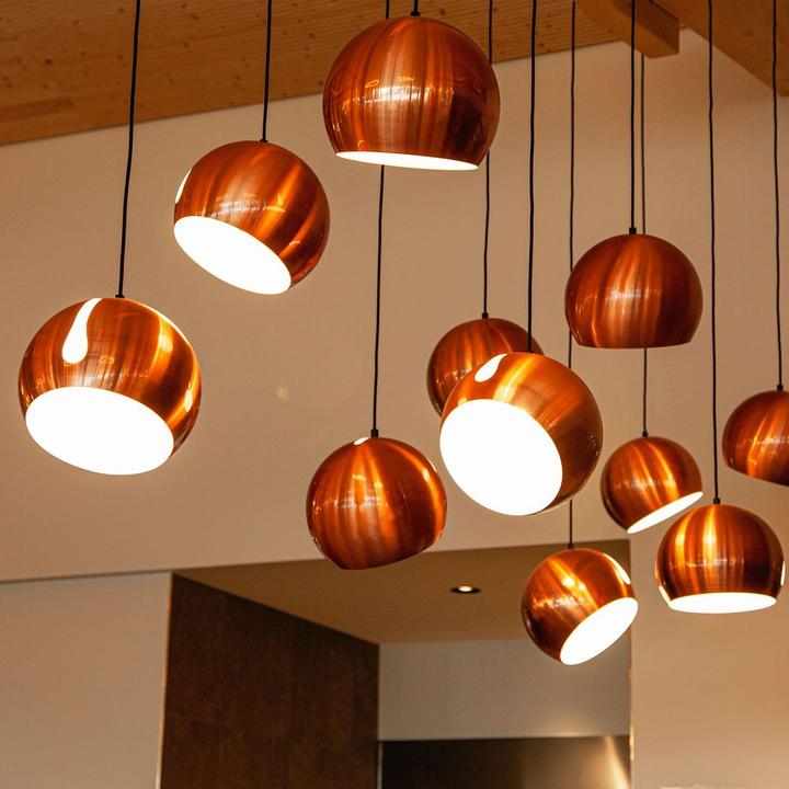 Produktbild s.luce Hängelampe Ball Schwarz Ø 20cm