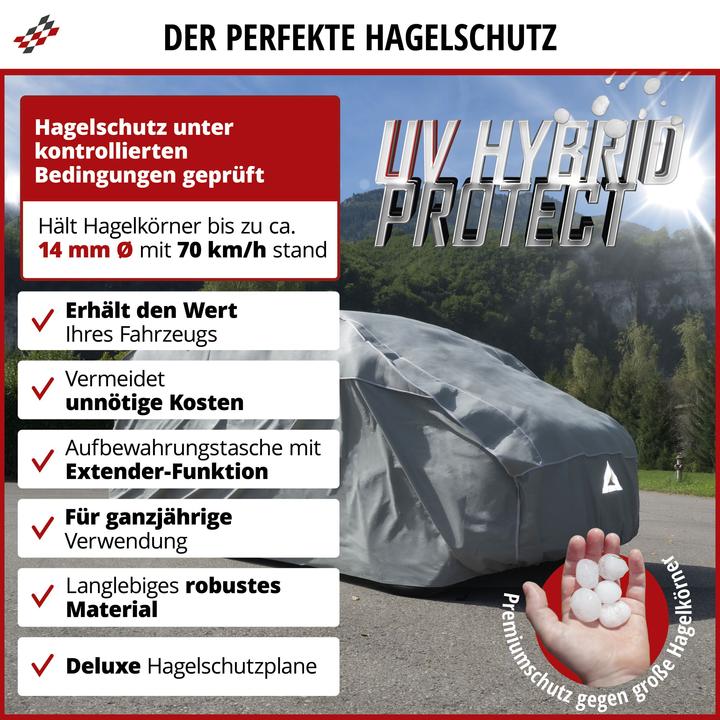 Produktbild Walser Bus-Hagelschutzplane Hybrid UV Protect, Transporter-Hagelgarage Grösse 12