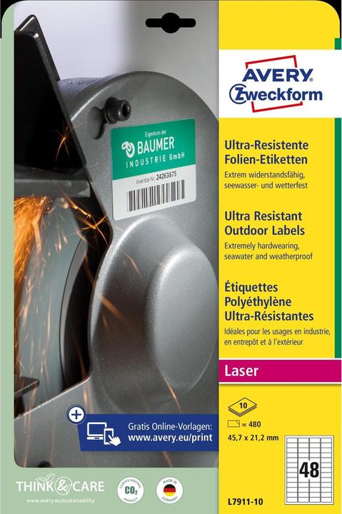 Image du produit Avery Étiquettes A4