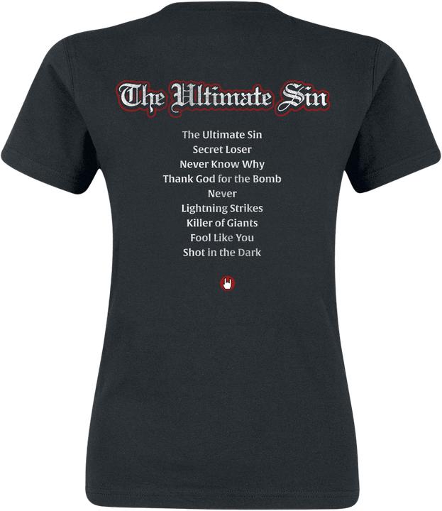 Produktbild Ozzy Osbourne The Ultimate Sin - 40th Anniversary (S)