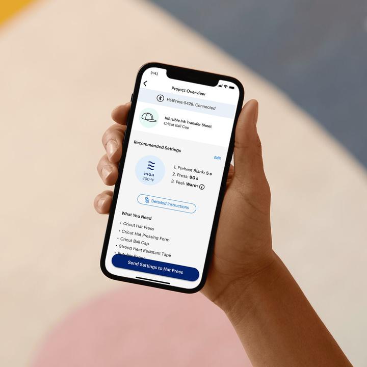 Actual product image Cricut Transfer Press Hat Press