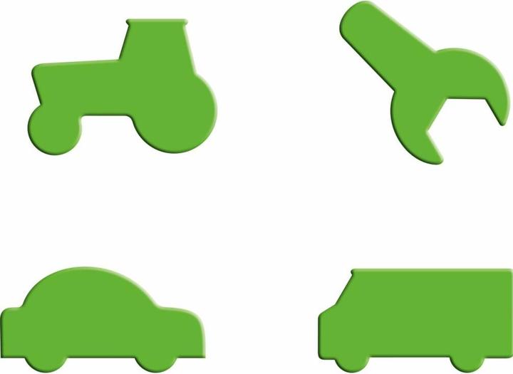 Produktbild Dino Puzzle Cars: Lightning und Peanut 12 Teile (12 Teile)