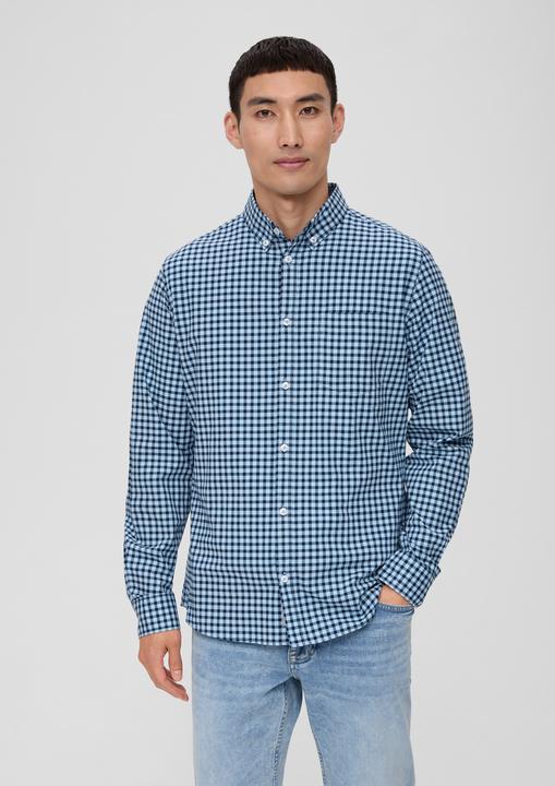 Immagine prodotto s.Oliver Hemd Slim: Karohemd aus Baumwollstretch (M)