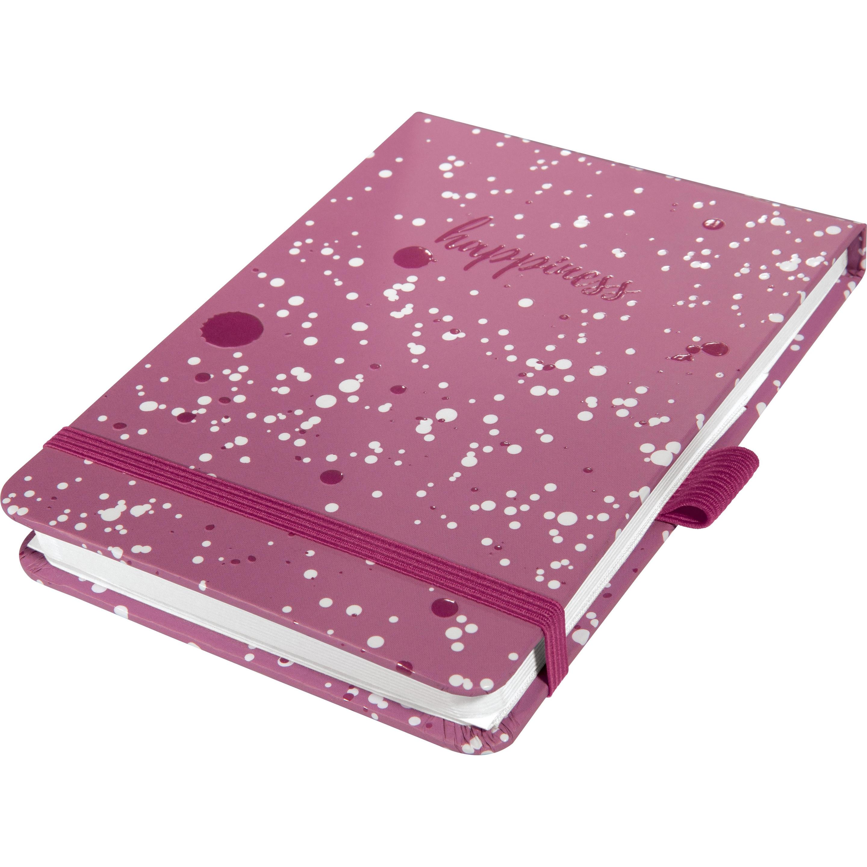 Jolie, Heft + Block, Notizbuch (A4, Gepunktet, Harter Einband)