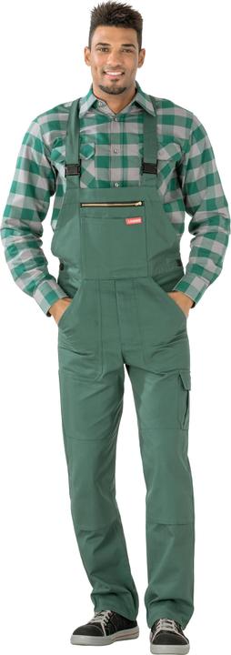 Actual product image Planam Cargo dungarees medium green 46 48 (48)