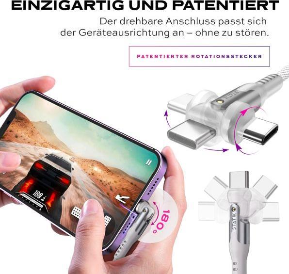 Actual product image Statik POWER PIVOT PRO - Kabel (2 m, USB 2.0, 100 W)