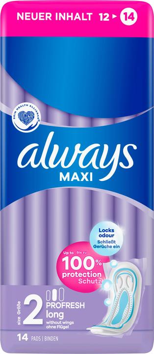 Actual product image Always Maxi Profresh Long (14 x)
