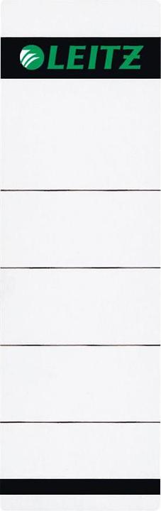 Productafbeelding Leitz Dossierrugetiket, 61 x 192 mm, kort, breed, grijs geschikt voor standaard en hardboard