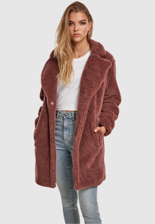 Produktbild Urban Classics Ladies Oversized Sherpa Coat (3XL)
