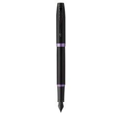 Produktbild Parker Pen Füller IM Vibrant Rings Pruple PVD M (Blau, Schwarz, 1x)